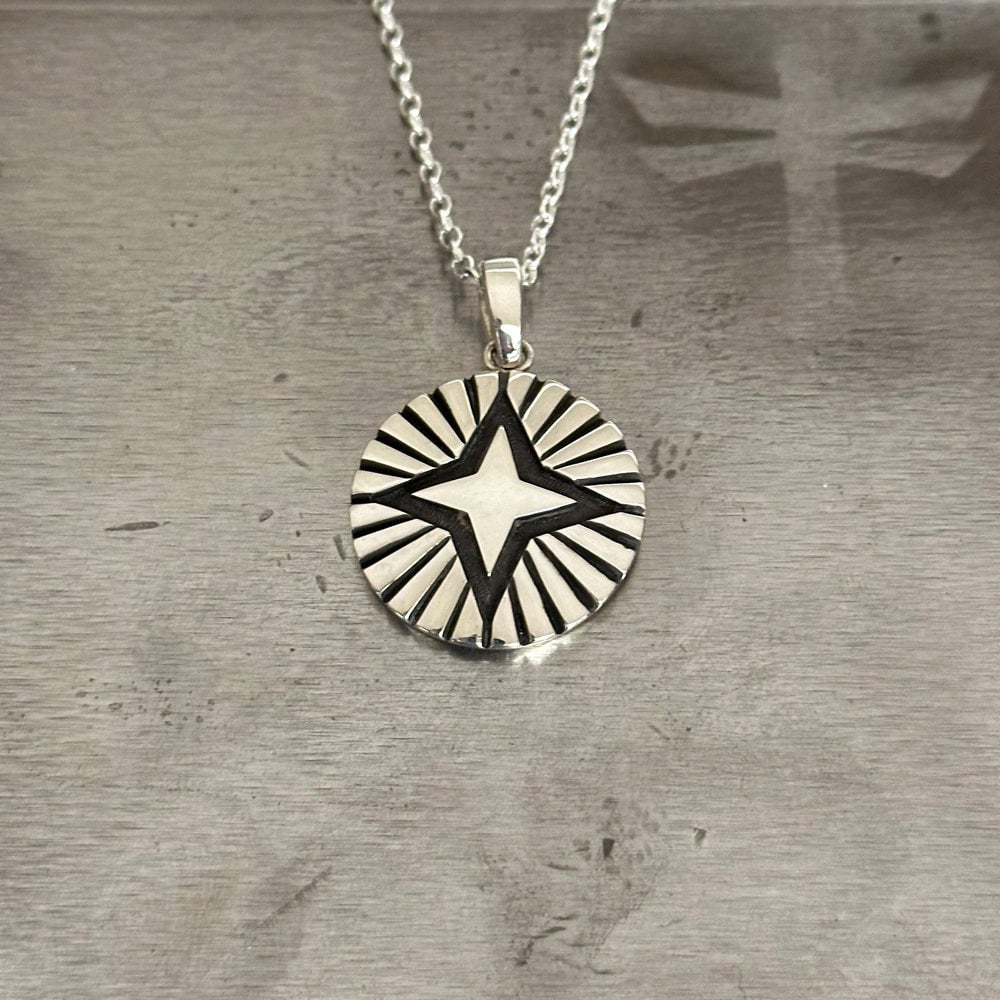 Sunburst Morning Star Pendant | John Paul Rangel