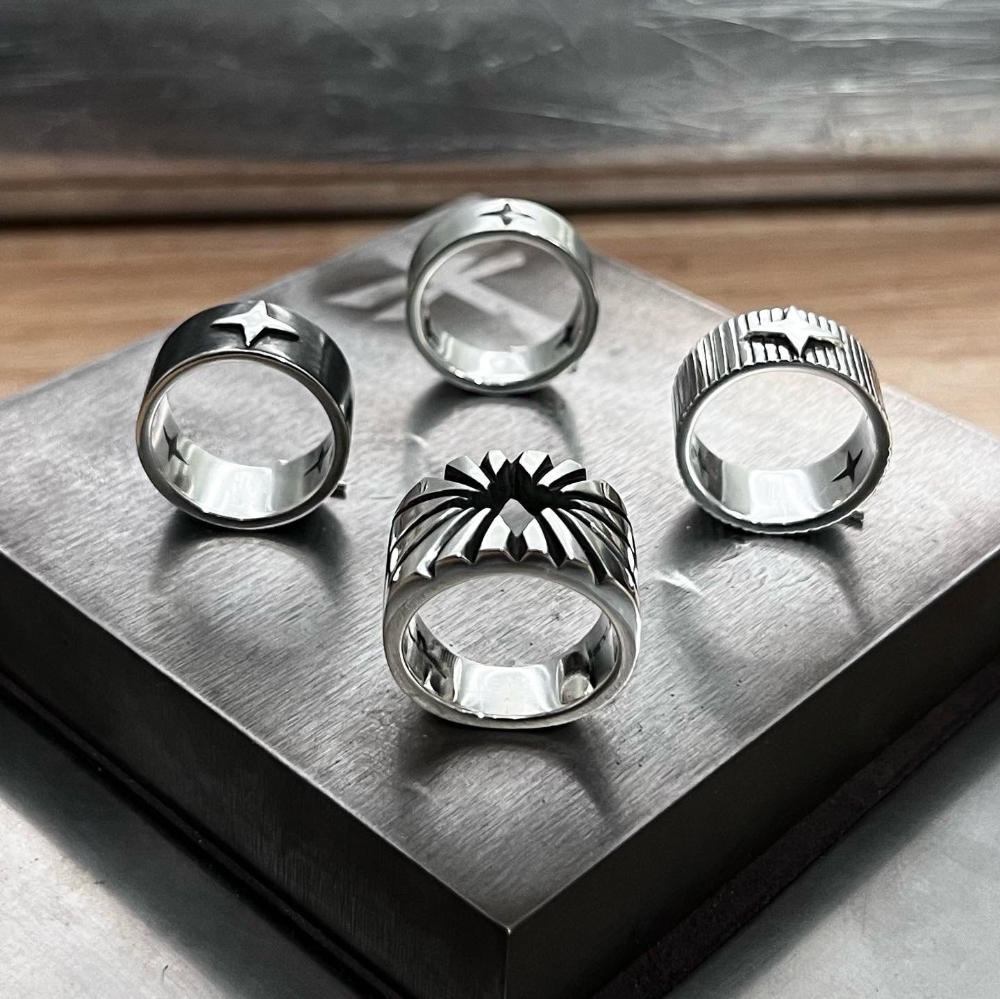 Star rings for men on sale